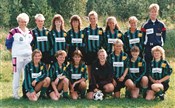 Vi minner om damefotball i Kvamshallen