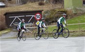 I dag: Rolig langtur for de eldste i sykkelgruppa 